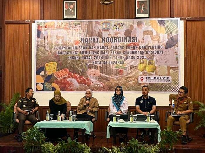 Pastikan Ketersediaan Bapokting di Balikpapan Aman, Disdag Gelar Rakor