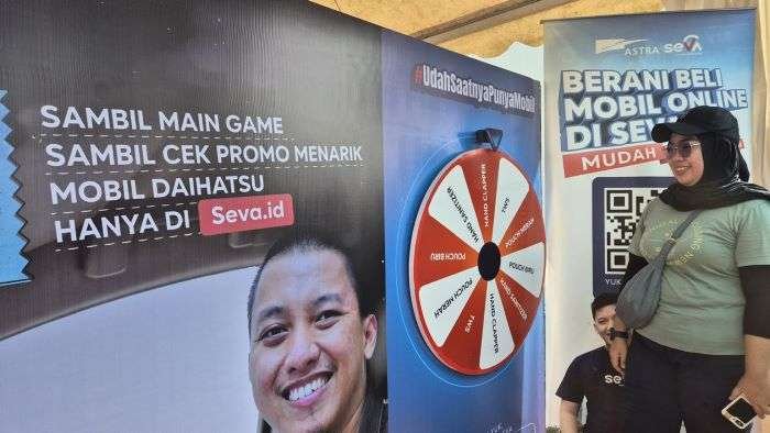 SEVA juga menghadirkan berbagai aktivitas seru bagi para pengunjung Daihatsu Kumpul Sahabat – Balikpapan pada Minggu (3/11/2024), seperti mencoba fitur instant approval berhadiah merchandise menarik, hingga games Kahoot Berhadiah total jutaan rupiah. Foto: IST/by Seva