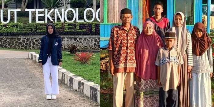 Veby Nurul Sakinah, mahasiswi Teknik Sipil Institut Teknologi Kalimantan yang didukung oleh program BSBK persembahan PT Pertamina Hulu Indonesia. Foto: HO/PHI