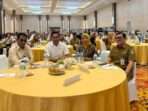 Wakil Ketua I Dewan Perwakilan Rakyat Daerah (DPRD) Kota Balikpapan Yono Suherman, menyambut baik terselenggara Business Matching 2024, di Nusantara Grand Ballroom Maxone Hotel Balikpapan, pada hari Selasa (26/11/2024). Foto: BorneoFlash/Niken sulastri