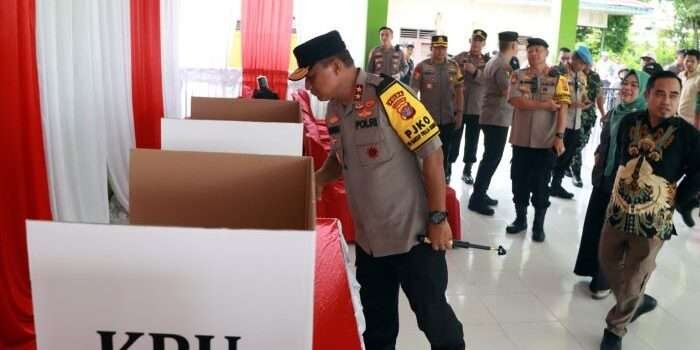 Kapolda Kaltim Tinjau Kesiapan Pengamanan Pilkada Serentak 2024 di Kabupaten Berau  