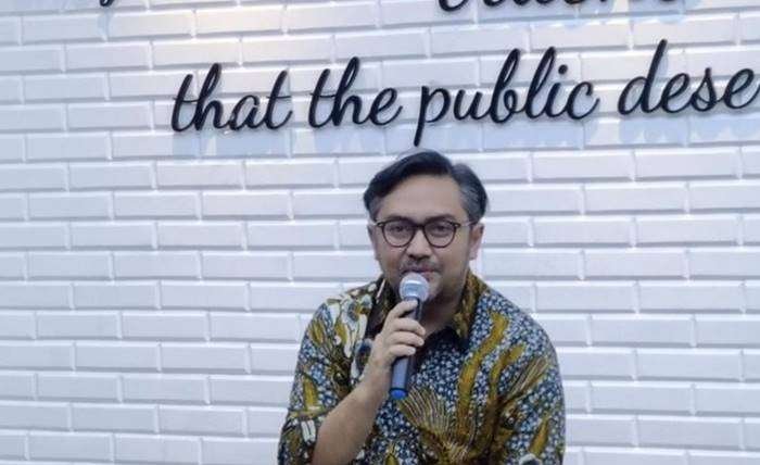 Foto: Dirjen IKP Kementerian Kominfo Prabu Revolusi. (Novina Putri Besari)