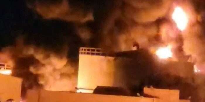 Foto: Ilustrasi serangan Israel ke Yaman (Social Media via REUTERS/Social Media)