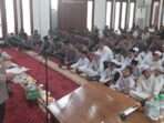 Kapolresta Balikpapan, KBP Anton Firmanto, SH, SIK, MSi, dalam amanatnya menyampaikan harapan agar kota Balikpapan senantiasa diberkahi ketenteraman dan masyarakatnya terus bersatu menjaga harmoni. Foto: HO/Humas Polda Kaltim
