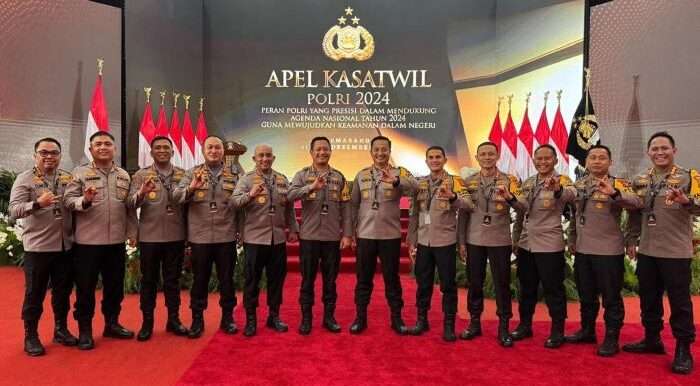 Kegiatan Apel Kasatwil Polri 2024 digelar di Lembaga Pendidikan Akademi Kepolisian (Akpol) Semarang, Jawa Tengah, pada 11-12 Desember 2024. Foto: HO/Humas Polda Kaltim