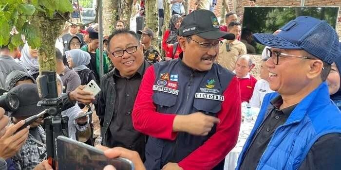 Kick Off HKSN 2024 di Desa Talaga: Kolaborasi Mensos Saifullah Yusuf, Mendes Yandri, dan SMSI Pusat