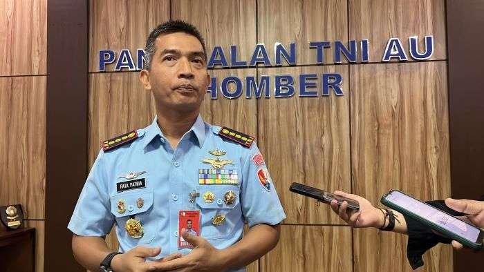 Komandan Lanud (Danlanud) Dhomber, Kolonel Pnb Fata Patria. Foto: BorneoFlash/Niken Sulastri