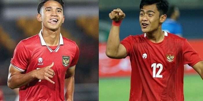 Marselino Ferdinan dan Pratama Arhan. Foto: DOK/pssi.org