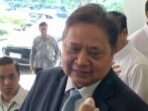 Menko Perekonomian Airlangga Hartarto menegaskan transaksi via QRIS, e-money, dan berbagai layanan keuangan digital lainnya tetap bebas PPN. (Foto: Sakti Darma Abhiyoso)
