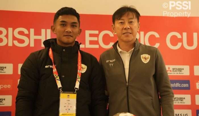 Pelatih Shin Tae-yong dan Pemain Timnas Indonesia Siap menghadapi Vietnam  di Pertandingan ketiga Grup B ASEAN Mitsubishi Electric Cup (AMEC) 2024. Foto: HO/pssi.org