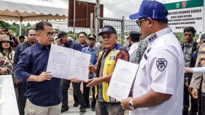 Pemprov Kaltim Serahkan Bangunan Penyediaan Air Baku ke Pemkab PPU, Dorong Akses Air Bersih dan Pengembangan Perikanan