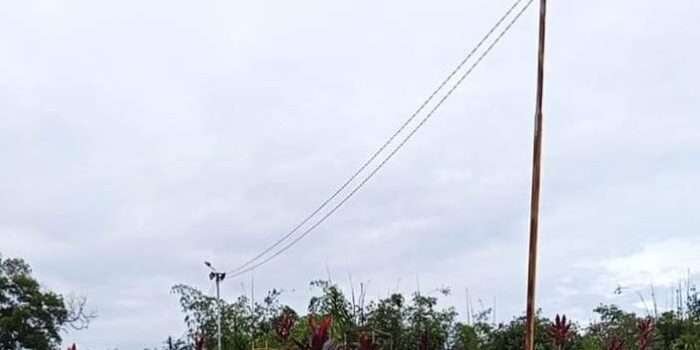 Penerangan di Pemakaman Kilometer 1,5 Balikpapan. Foto: BorneoFlash/Ist