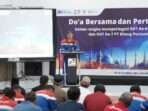 Pjs. General Manager PT KPI Unit Balikpapan, Novie Handoyo Anto Pada Saat Acara puncak HUT ke-67 PT Pertamina (Persero) dan HUT ke-7 PT Kilang Pertamina Internasional (KPI), di Main Hall Banua Patra, pada Selasa (10/12/2024). Foto: HO/PT KPI Unit Balikpapan