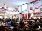 Rapat Paripurna Peringatan Hari Jadi Kabupaten Paser ke-65 di Gedung Baling Seloloi, Sekretariat DPRD Paser, Senin (30/12/2024). Foto: BorneoFlash/Ist