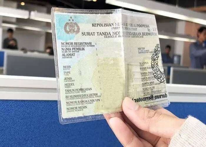 Ilustrasi Surat Tanda Nomor Kendaraan (STNK). Foto: BorneoFlash.com/Ist