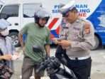 Satlantas Polresta Balikpapan semakin intensif melakukan penertiban dan penindakan terhadap pelanggaran lalu lintas. Foto: HO/Humas Polda Kaltim