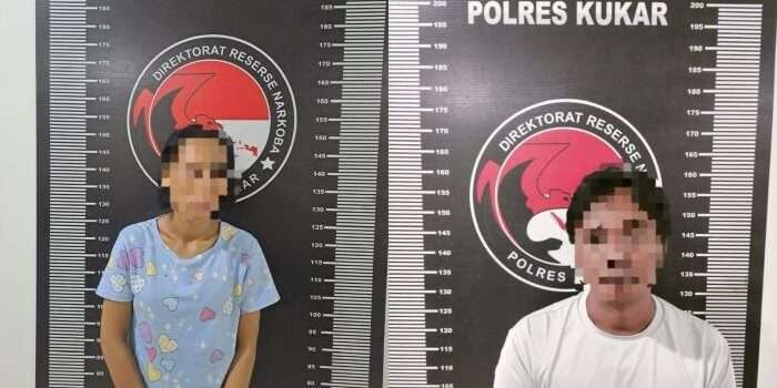 Satresnarkoba Polres Kukar Ungkap Jaringan Narkoba, Dua Pelaku Ditangkap dengan Barang Bukti Sabu-Sabu