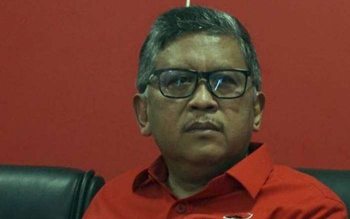 Sekjen PDIP Hasto Kristiyanto dikabarkan jadi tersangka oleh KPK di kasus suap PAW Harun Masiku. (Tunggul)