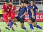 Timnas Indonesia Vs Laos tuntas dengan skor 3-3 dalam laga Piala AFF 2024. Foto: IST/ANTARA FOTO/M. Ayudha
