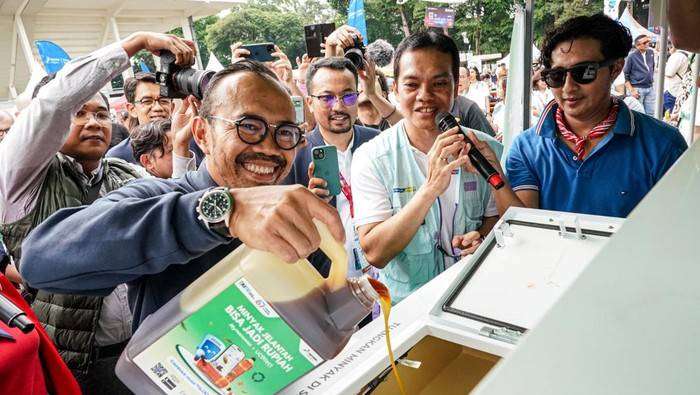 Ubah Minyak Jelantah Jadi Cuan. Foto: Dok Pertamina