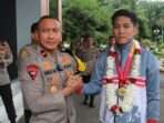 Wakapolda Kaltim, Brigjen Pol Dr. H. M. Sabilul Alif, S.H. S.I.K., M.Si., Sambut Kedatangan Bripda Gabriel bersama tim kontingen Setelah berhasil meraih medali emas dalam ajang Asian Police Open Taekwondo Championship 2024. Foto: HO/Humas Polda Kaltim