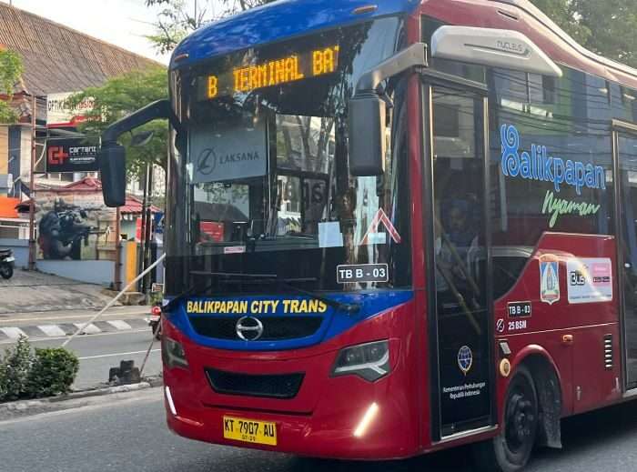 Armada Balikpapan City Trans (BCT). Foto: BorneoFlash/Niken Sulastri