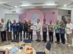 Audiensi PWI dengan Plh Gubernur Kalsel Dr Roy Rizali Anwar ST MT sekaligus soft launching HPN, Jumat (10/01/2025) di Banjarmasin. Foto: HO/SMSI