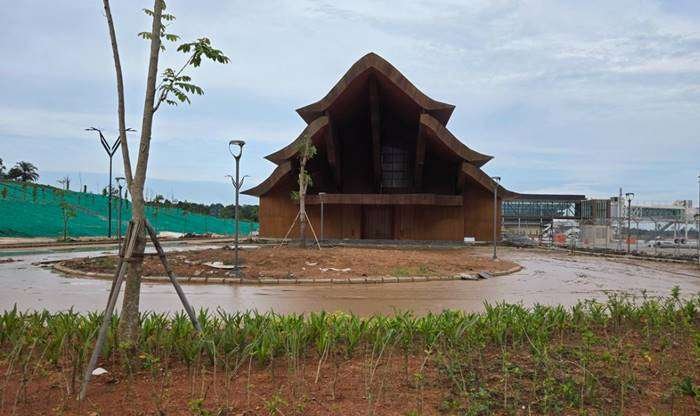 Terminal Bandara VVIP Ibu Kota Nusantara, Selasa (28/1/2025). Foto : HILDA B ALEXANDER