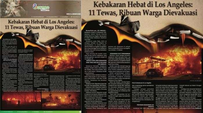 Headline Epaper BorneoFlash.com Edisi Senin 13 Januari 2025. Headline Epaper BorneoFlash.com Edisi Senin 13 Januari 2025.