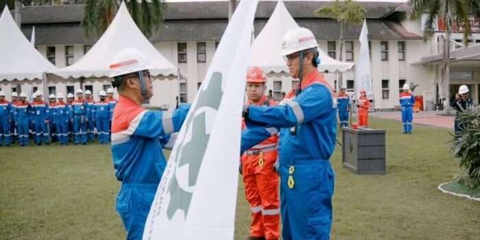 KPI Unit Balikpapan Gelar Upacara Pembukaan Bulan K3 Nasional