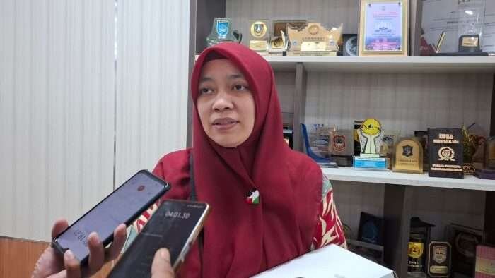 Kepala Bidang Gedung dan Pemerintahan Dinas Pekerjaan Umum Kota Balikpapan, Dewi Indamawaty. Foto: BorneoFlash/Niken Sulastri