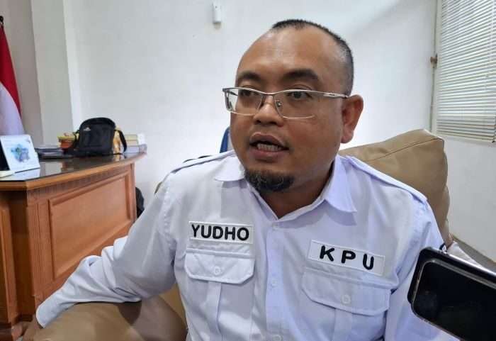 Ketua Komisi Pemilihan Umum (KPU) Kota Balikpapan, Prakoso Yudho Lelono. Foto: BorneoFlash/Niken Sulastri