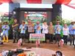Pangdam VI/Mulawarman, Mayjen TNI Rudy Rachmat Nugraha, S.I.P., M.Sc., menghadiri launching penanaman jagung satu juta hektare serentak, di lahan SPN Polda Kaltim, Kelurahan Loa Ipuh Darat, Kecamatan Tenggarong, Kutai Kartanegara, pada Selasa (21/01/2025). Foto: HO/Pendam VI/Mlw