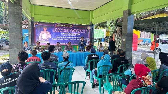 Polda Kaltim Gelar program inovatif bertajuk Jumat Curhat, Bertempat di Jl. Proklamasi No. 28, Manggar, Kecamatan Balikpapan Timur, Pada Jumat (17/1/2025). Foto: HO/Humas Polda Kaltim
