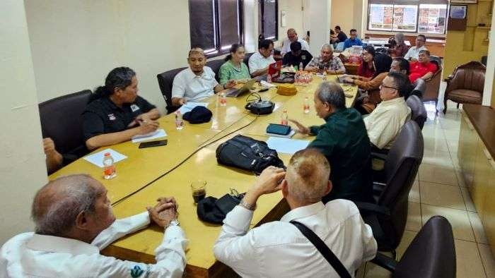 Rapat Panitia Pelaksana HPN 2025 di Jakarta, Senin (6/1/2025). Foto: HO/SMSI