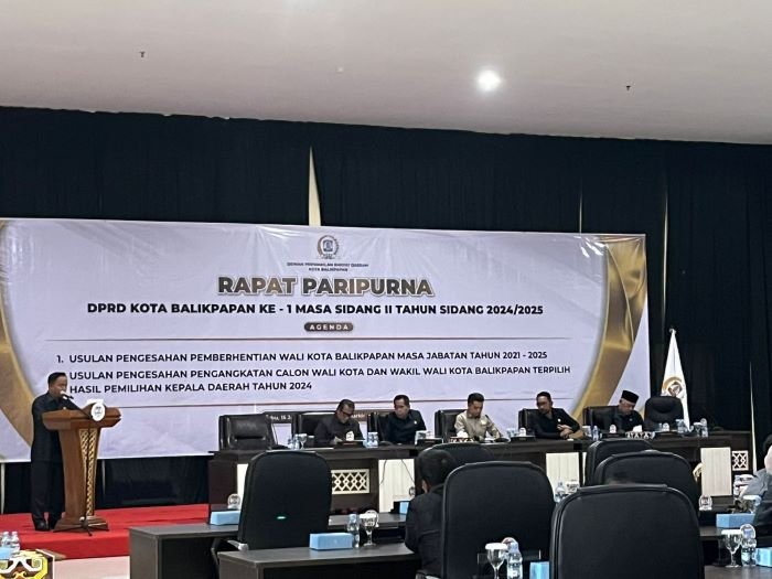 DPRD Balikpapan Gelar Rapat Paripurna Usai Terima Hasil Pleno KPU Terkait Hasil Pilkada 2024