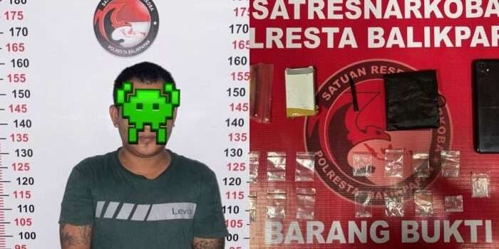 Polresta Balikpapan Ungkap Peredaran 15 Paket Sabu, Residivis Narkotika Kembali Ditangkap