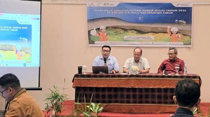 Workshop Pengembangan Sumur Migas Tahun 2025 melalui kolaborasi dengan para pemangku kepentingan di Kalimantan Timur (Kaltim).