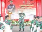 Pangdam VI/Mulawarman Mayjen TNI Rudy Rachmat Nugraha, S.I.P., M.Sc., Saat melaksanakan kunjungan kerja perdana di wilayah Kota Tarakan, Kalimantan Utara, Senin (13/01/2025). Foto: HO/Pendam VI/Mlw