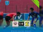 Pertandingan lanjutan babak 6 besar PNM Liga Nusantara 2024/2025 group Y, antara Sumut United FC melawan Persiba Balikpapan  pada Sabtu (15/2/2025). Foto: Instagram @liga3.match.id