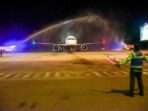 Maskapai Royal Brunei Airlines rute Balikpapan-Brunei kembali mengoperasikan rute Balikpapan-Bandar Seri Begawan Brunei, Rabu (19/2/2025).Foto: SAMS