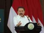 TERPIDANA MATI: Jaksa Agung ST Burhanuddin saat hadiri Acara Peluncuran Buku KUHP 2023 Kejaksaan Tinggi Khusus Jakarta, Rabu (5/2/2025). Dalam kesempatan itu Burhanuddin mengungkap ada 300 WNA berstatus terpidana mati tapi hingga kini belum Dieksekusi.