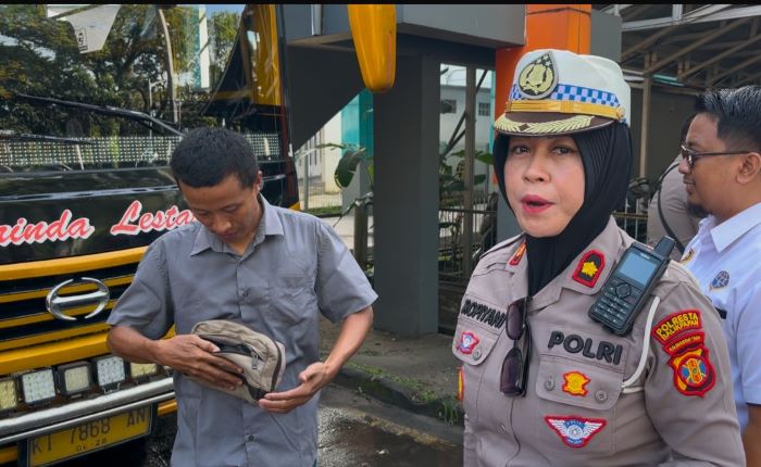 Operasi Keselamatan Mahakam 2025, Satlantas Polresta Balikpapan Laksanakan Ramp Check dan Pemeriksaan Urine 
