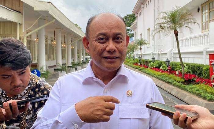 Kepala Badan Gizi Nasional (BGN) Dadan Hindayana di Kompleks Istana Kepresidenan, Jakarta Pusat, Rabu (22/1/2025).Foto : FIKA NURUL ULYA