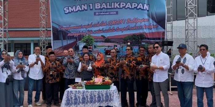 Syukuran Grand Opening Renovasi SMAN 1 Balikpapan, Adam Dustin Bhakti Alumni SMAN 1 Balikpapan Turut Hadir 