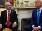 Netanyahu bertemu Trump di Gedung Putih (Foto: Elizabeth Frantz Purchase Licensing Rights/Reuters)