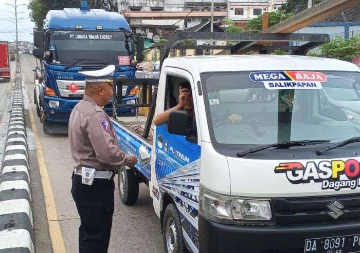 20 Pengendara Terjaring dalam Operasi Keselamatan Mahakam 2025 di Balikpapan