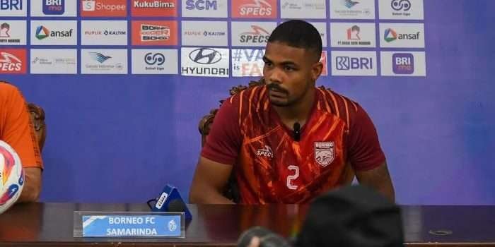 Pemain Borneo FC Ronaldo Rodrigues, photo by ig @borneofc.id