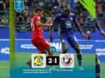 Persiba Balikpapan berhasil meraih kemenangan dramatis 2-1 atas NZR Sumbersari dalam pertandingan yang berlangsung sengit hingga menit-menit akhir di Stadion Batakan pada Rabu (19/2/2025) malam. Foto: Instagram @liga3.match.id