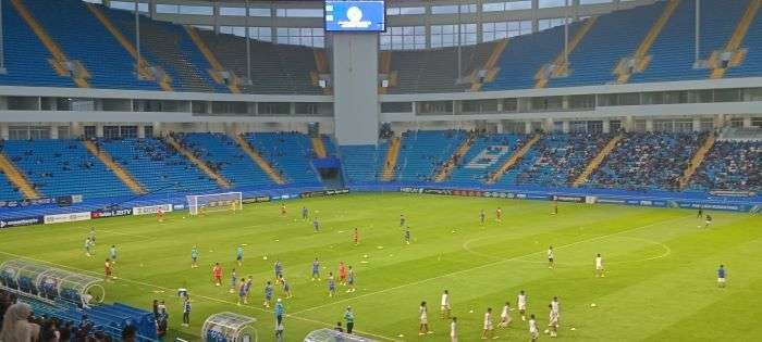 Persiba Balikpapan sukses Tundukkan NZR Sumbersari 2-1 di Laga Krusial penentuan Grup Y PNM Liga Nusantara 2024/2025 di Stadion Batakan, Balikpapan, pada Rabu (19/2/2025) malam. Foto: BorneoFlash/Agung Putra